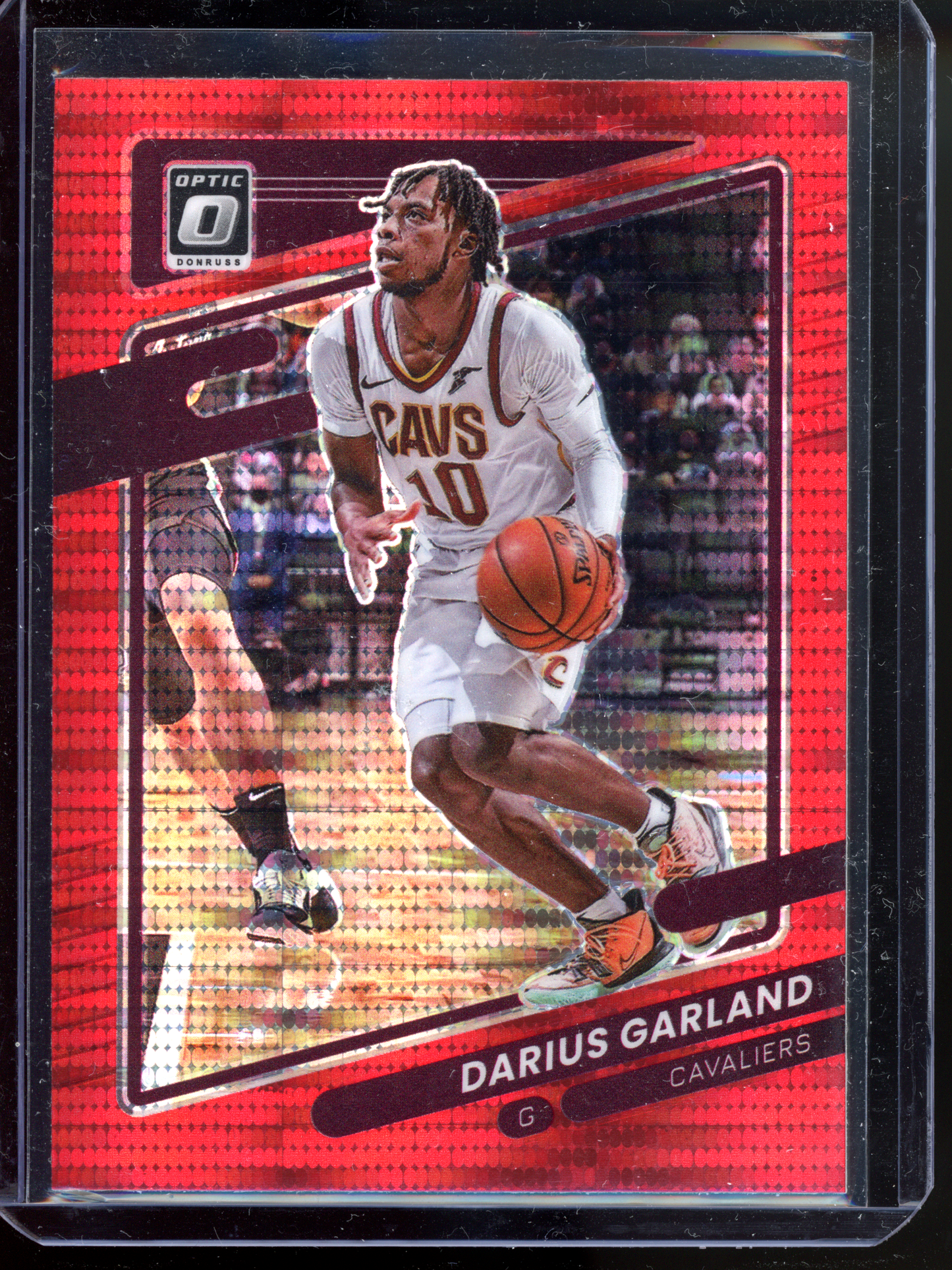 Darius Garland Red Wave I 2021-22 Donruss Optic Prizm