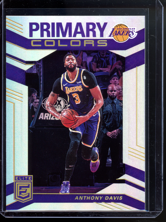 Anthony Davis Primary Colors I 2019-20 Panini Donruss Elite