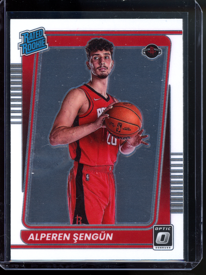 Alperen Sengün Rated Rookie I 2021-22 Panini Donruss Optic