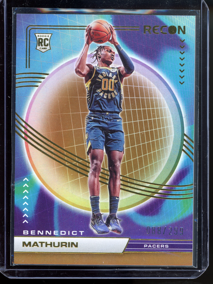 Bennedict Mathurin Rookie - Limitiert auf 299 I 2022-23 Panini Recon