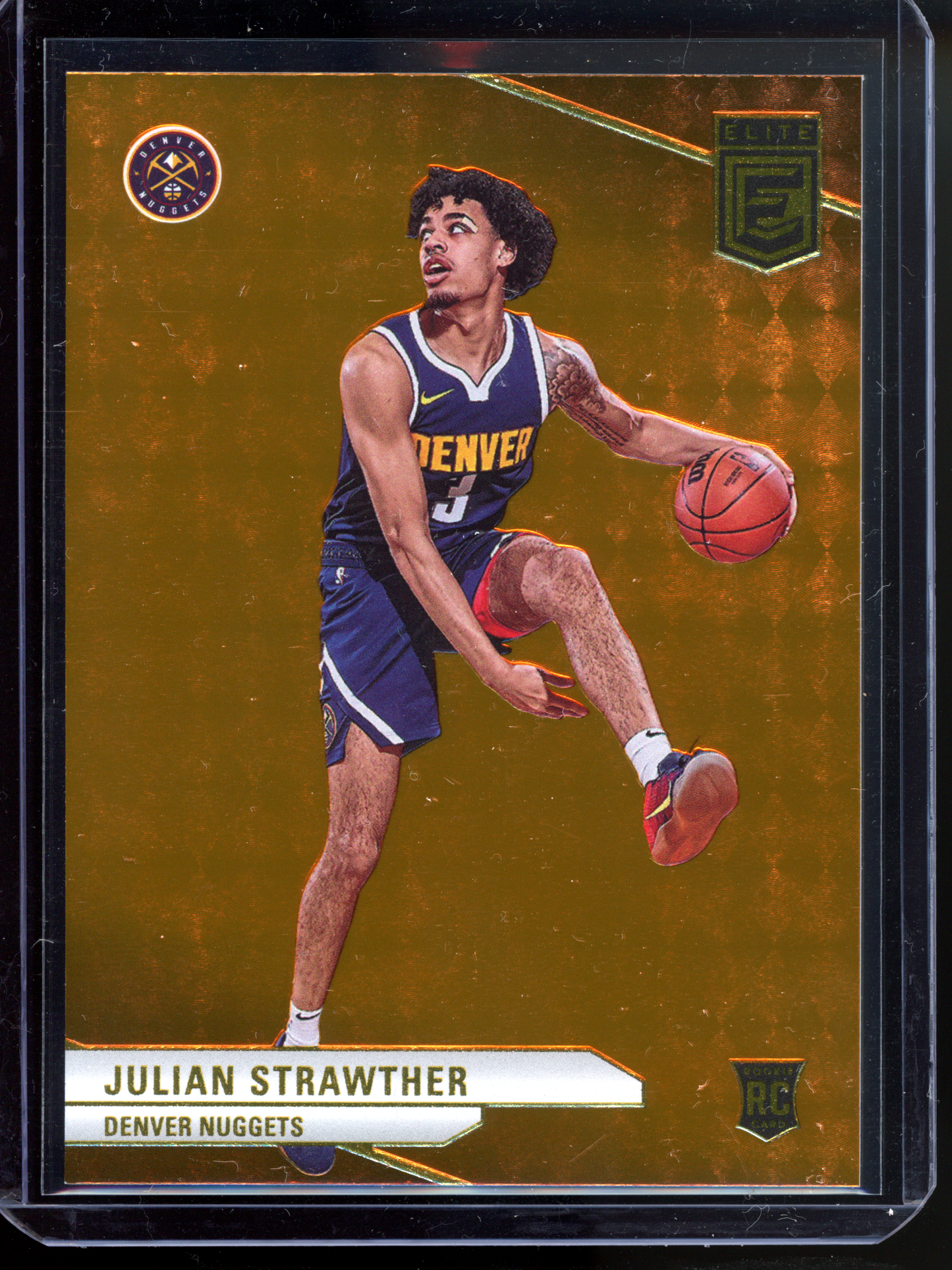 Julian Strawther Rookie I 2023-24 Panini Donruss Elite