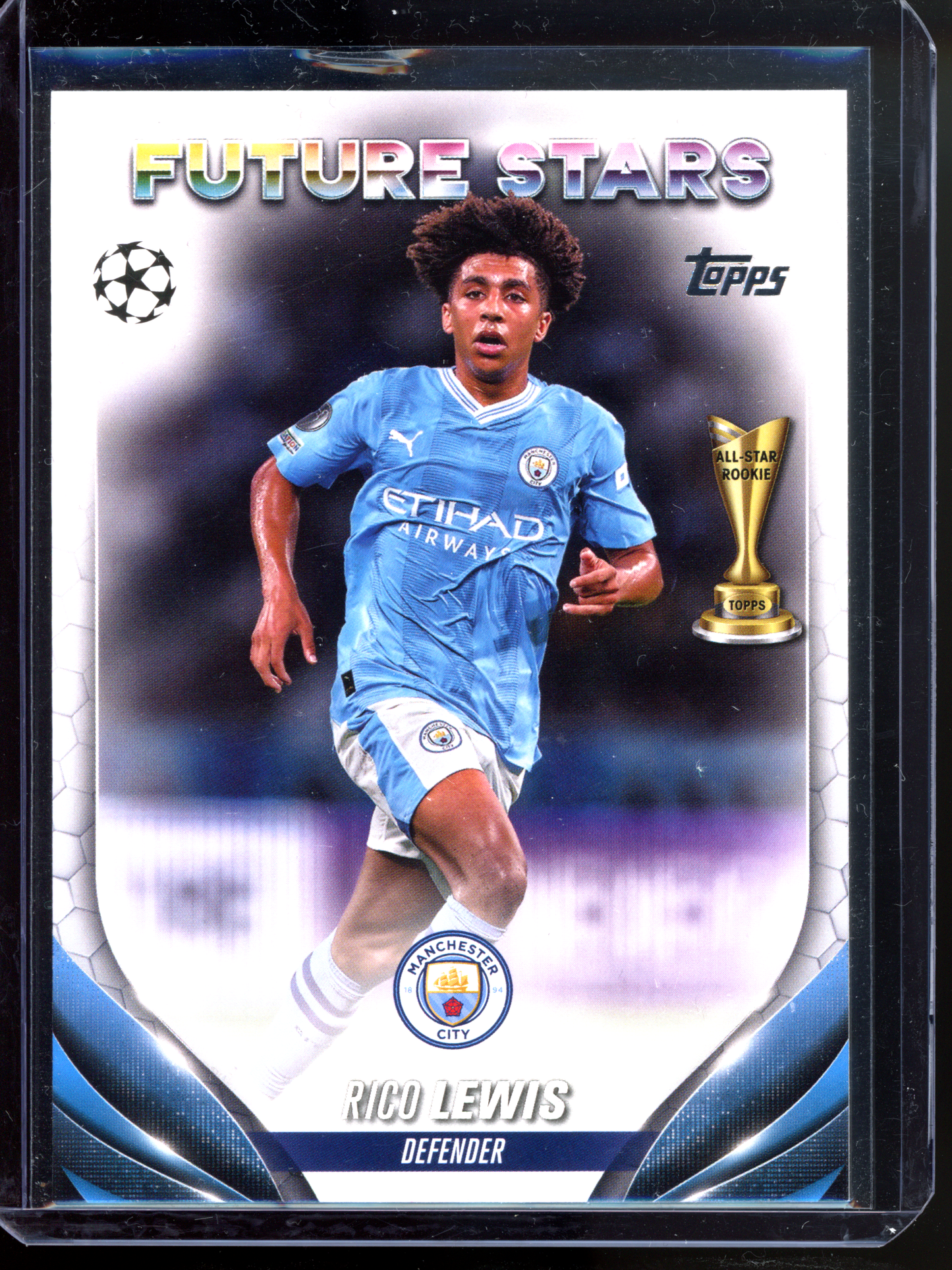 Rico Lewis Future Stars I 2023-24 Topps UEFA Club Competitions