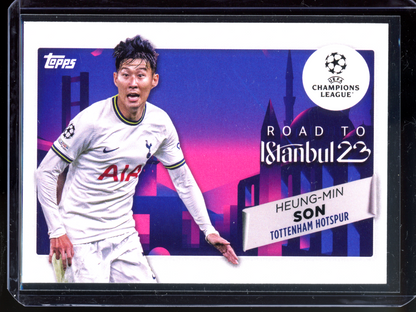 Heung-Min Son Road to Istanbul 2023 I 2022-23 Topps UEFA Club Competitions