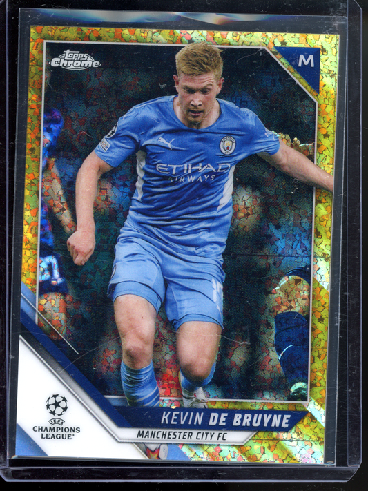 Kevin De Bruyne Gold - Limitiert auf 50 I 2021-22 Chrome UEFA Champions League