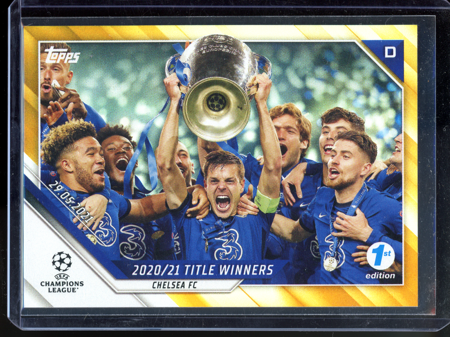 Chelsea Title Winners First Edition - Limitiert auf 25 I 2021-22 Topps UEFA