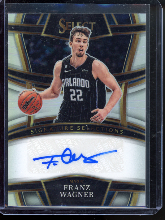 Franz Wagner Autogramm Signature Selections I 2022-23 Panini Select