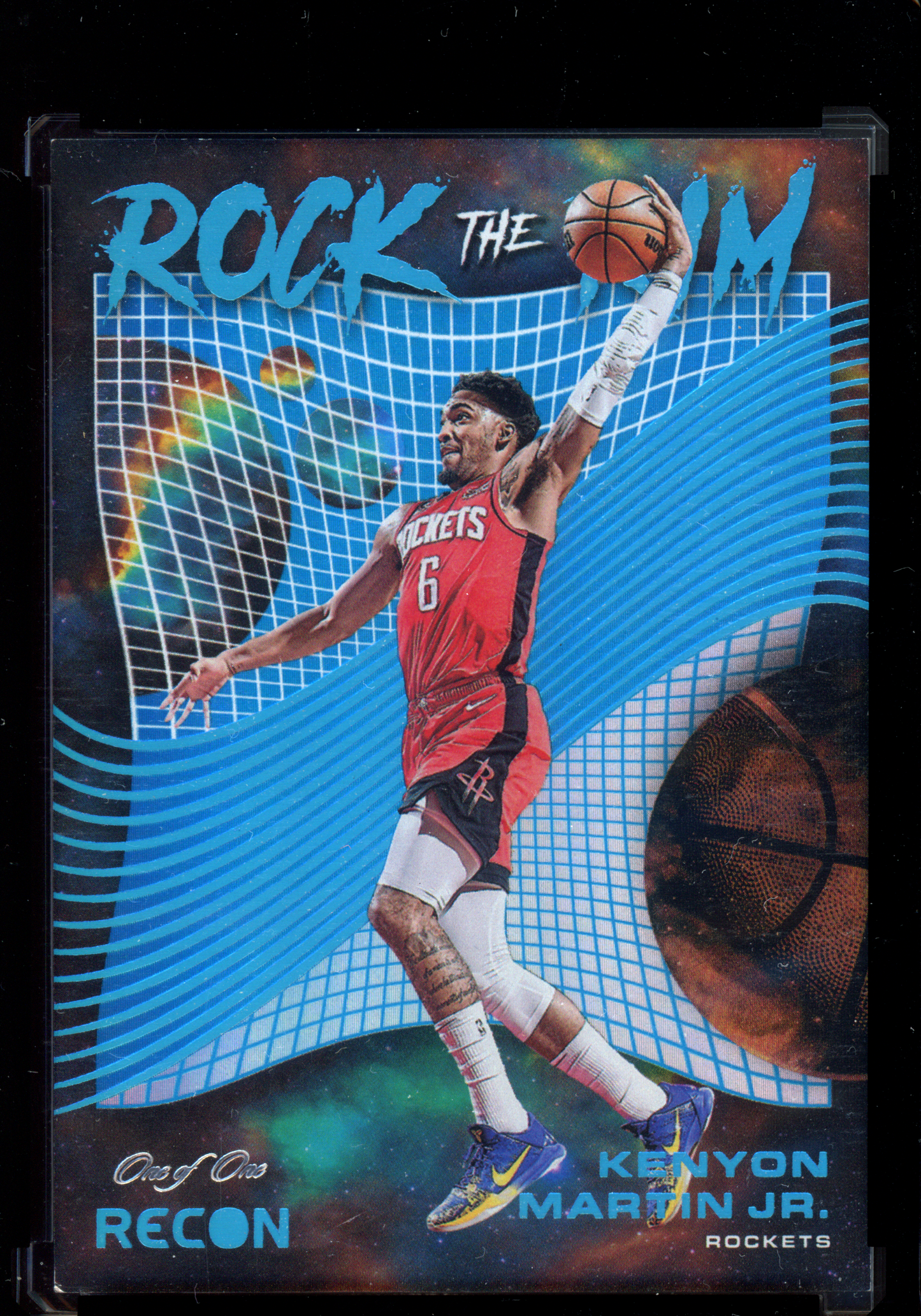 Kenyon Martin Jr. Rock The Rim 1/1 - Einmalig auf der Welt! I 2022-23 Panini Recon