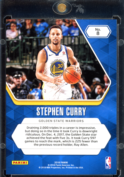 Stephen Curry National VIP Cracked Ice - Limitiert auf 50 I 2018 Panini