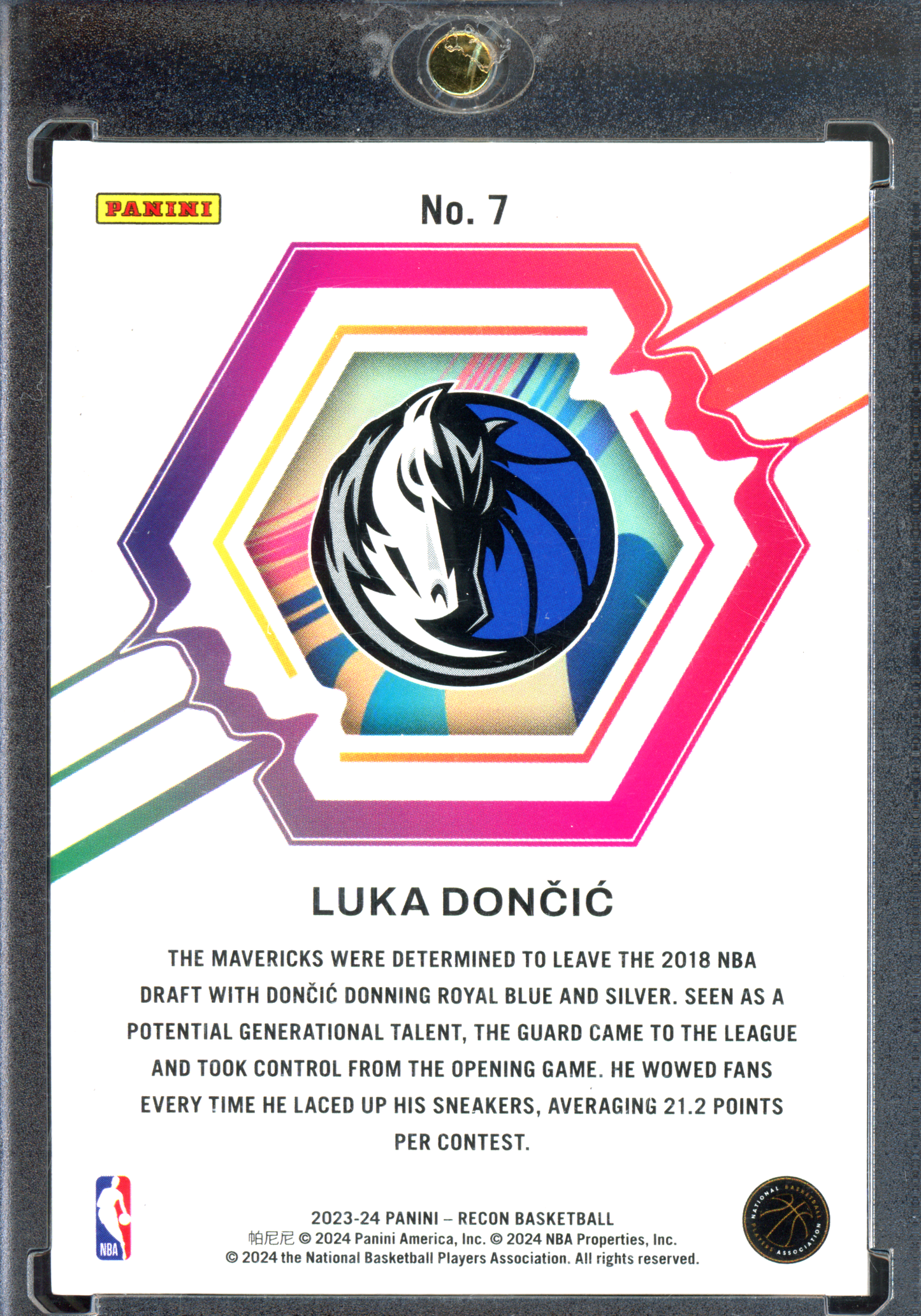 Luka Doncic Rookie Review - Limitiert auf 25 I 2023-24 Panini Recon