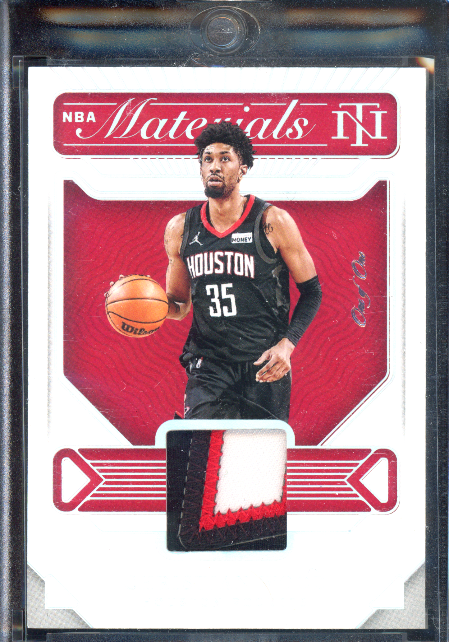 Christian Wood NBA Materials 1/1 - Einmalig auf der Welt & Getragenes Trikotstück! I 2021-22 Panini National Treasures