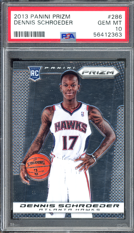 Dennis Schröder Rookie PSA 10 I 2013-14 Panini Prizm