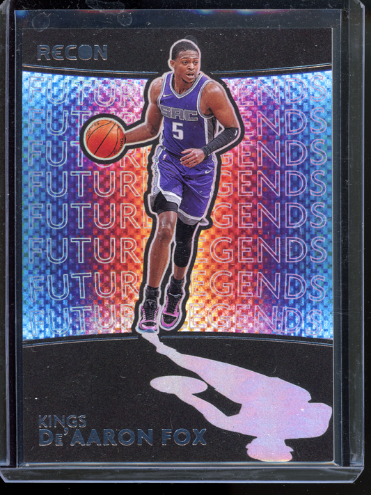 De'Aaron Fox Future Legends I 2020-21 Panini Recon