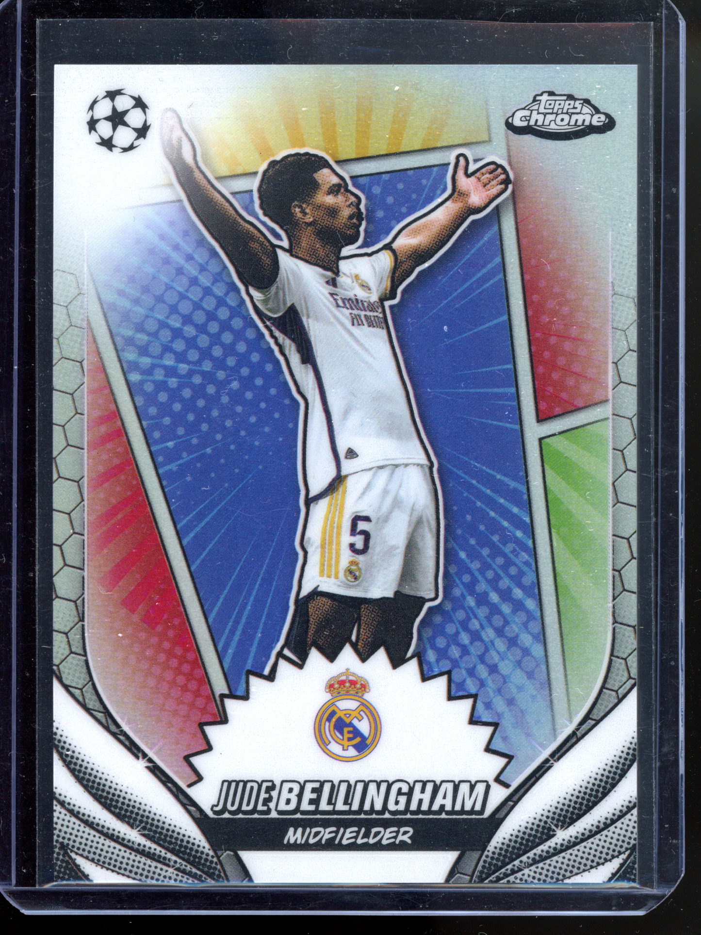 Jude Bellingham Hero Variation I 2023-24 Topps Chrome UEFA