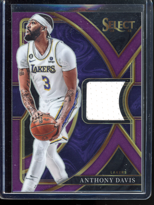 Anthony Davis Getragenes Trikotstück - Limitiert auf 99 I 2022-23 Panini Select