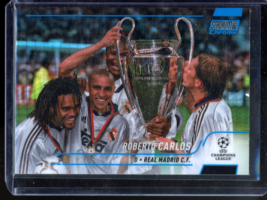 Roberto Carlos Blue Variation I 2021-22 Stadium Club Chrome UEFA