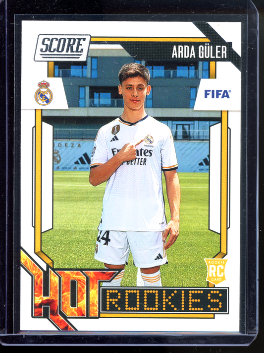 Arda Güler Hot Rookies I 2023-24 Panini Score