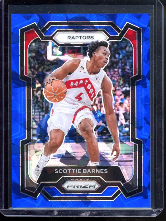 Scottie Barnes Blue Ice - Limitiert auf 125 I 2023-24 Panini Prizm