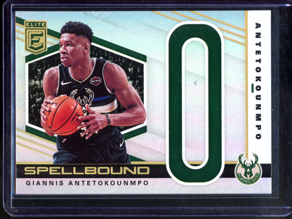 Giannis Antetokounmpo Spellbound - 2019-20 Panini Donruss Elite