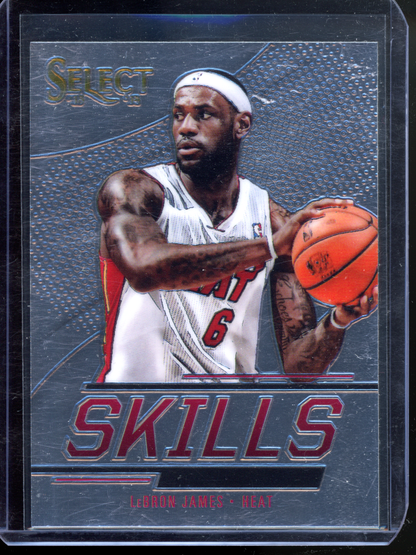 LeBron James Skills I 2013-14 Panini Select