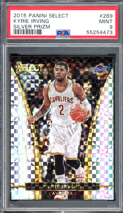 Kyrie Irving Silver Prizm - Population of 2 I 2015-16 Panini Select