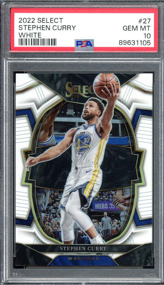 Stephen Curry White PSA 10 - Limitiert auf 149 I 2022-23 Panini Select