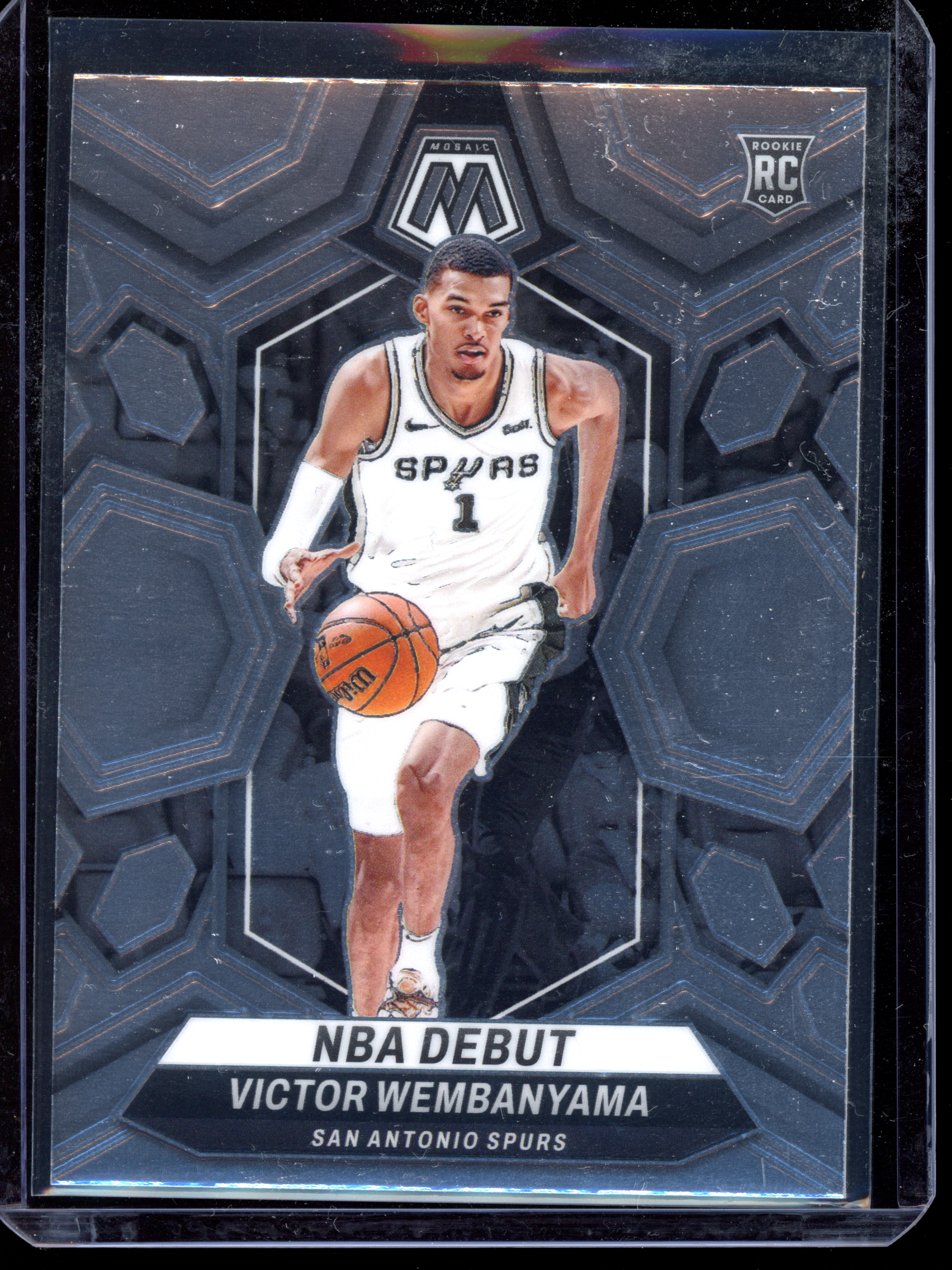 Victor Wembanyama NBA Debut Rookie Karte I 2023-24 Panini Mosaic