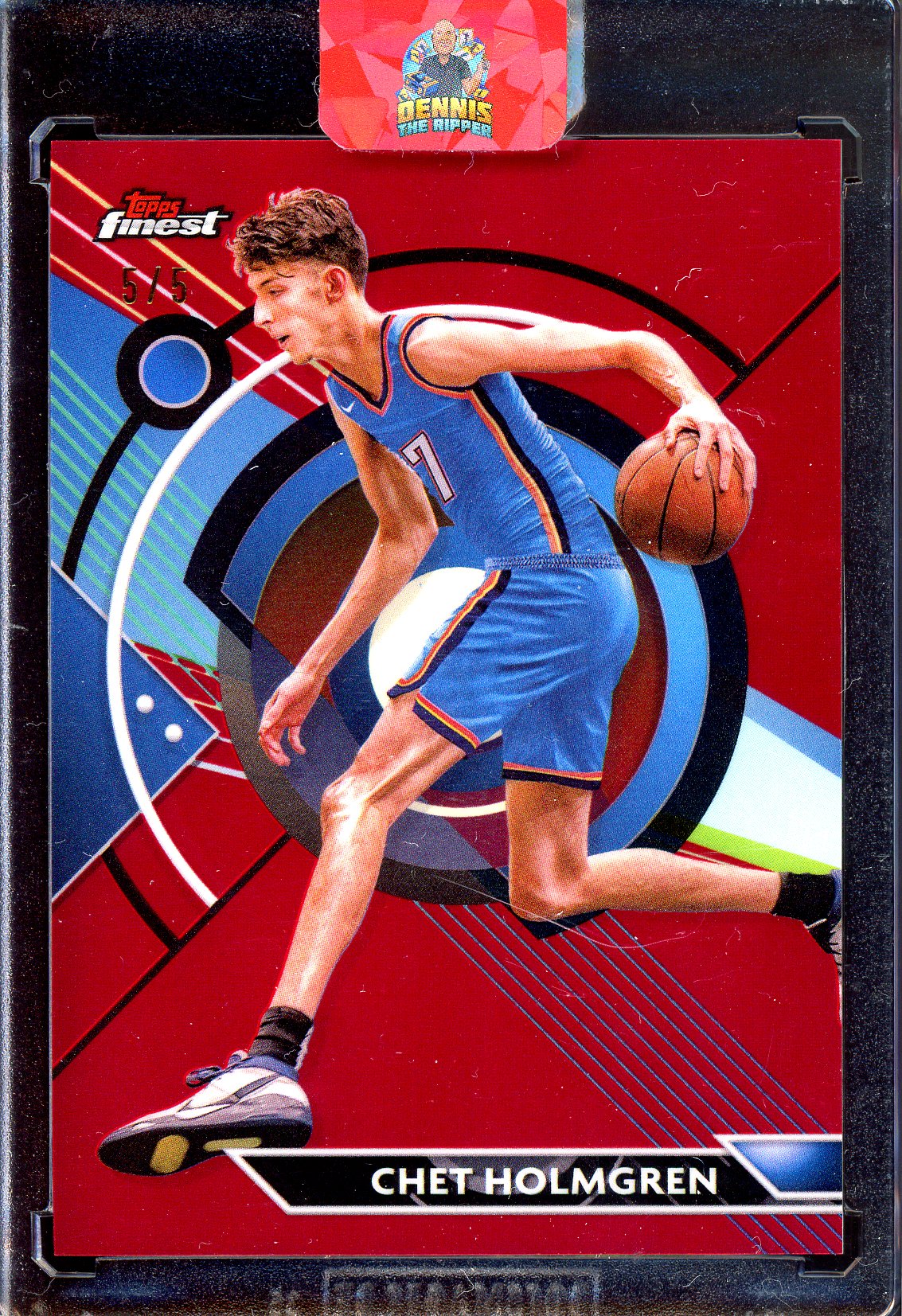 Chet Holmgren - Limitiert auf 5 - 2024 Topps Finest