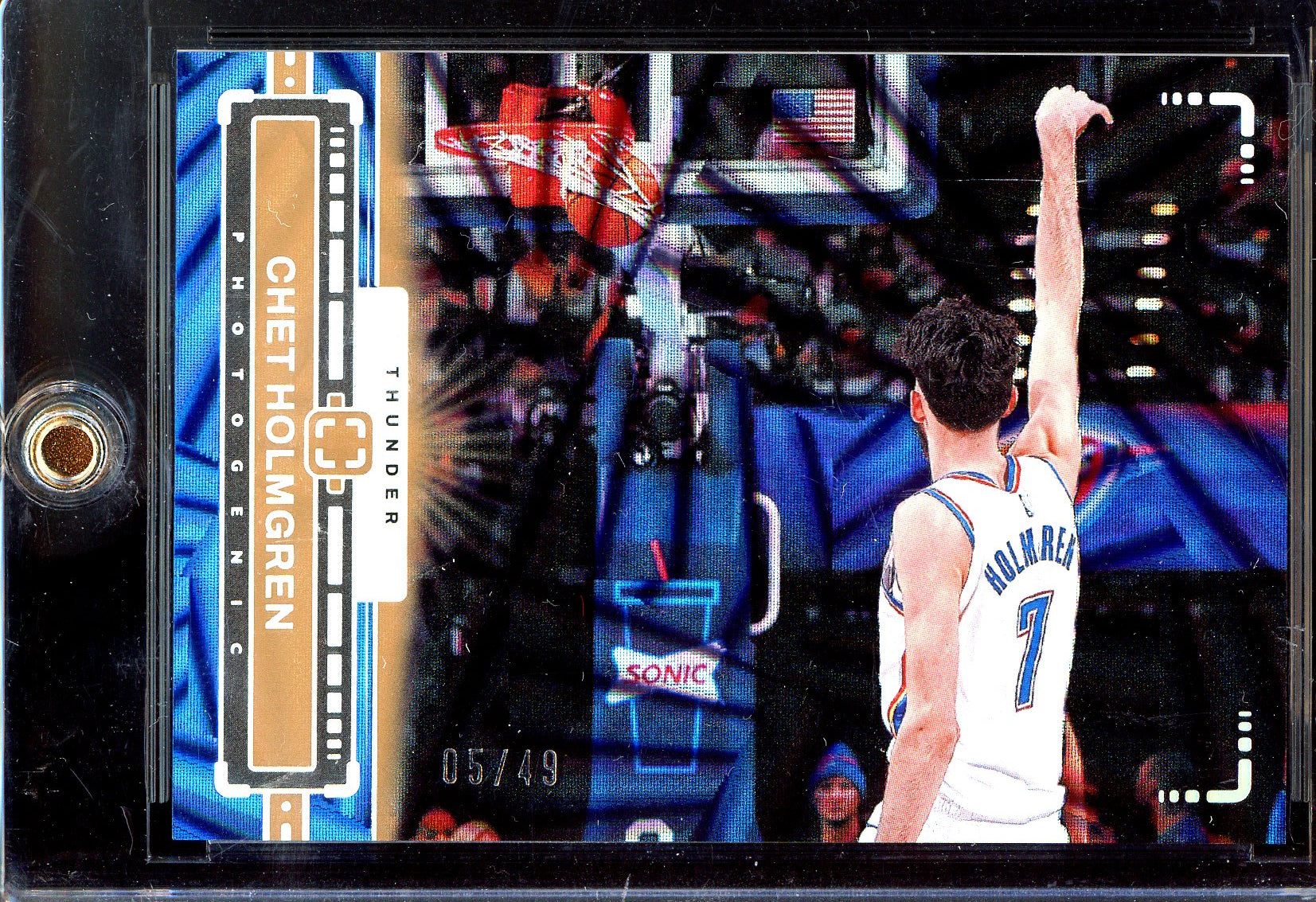 Chet Holmgren - Limitiert auf 49 - 2023-24 Panini Photogenic